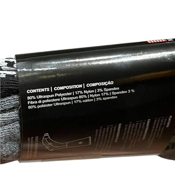 Harley-Davidson Cowboy Skull Socks And Gray Bar and Shield Socks, Size L, NWT - Picture 7 of 8